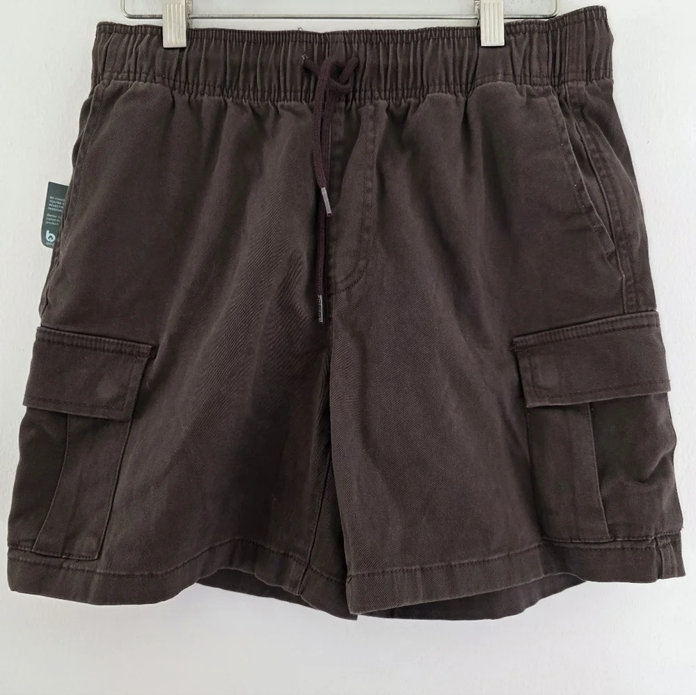 RSQ Mens Washed‎ Pull On Cargo Shorts Sz Small
